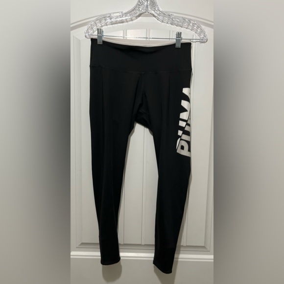 Puma Women’s Black Leggings, Size Medium - Picture 1 of 7
